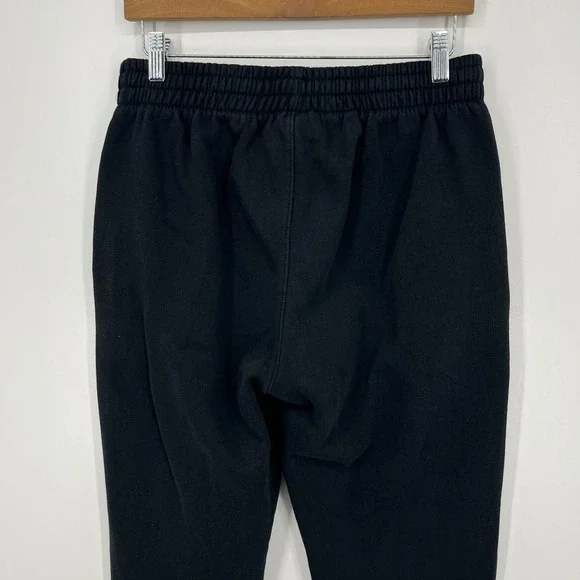 Champion Sweatpants Men's Size M Black Tapered Leg Pockets Drawstring - Picture 7 of 9